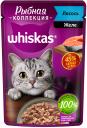 Влажный корм для кошек Whiskas Meaty, лосось, 75г