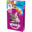 Сухой корм для кошек Whiskas Вкусные подушечки, лосось, тунец, креветки, 0,35кг