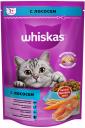 Сухой корм для кошек WHISKAS Подушечки с паштетом, лосось, 9 шт по 350 г