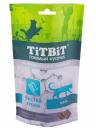 Лакомство для кошек Titbit Хрустящие подушечки с мясом утки для чистки зубов 60г,3 шт