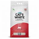 Наполнитель комкующийся Cat's White Natural натуральный без ароматизатора для кошачьего туалета (5л)