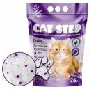 Впитывающий наполнитель Cat Step Crystal Lavеnder силикагелевый, 7,6 л