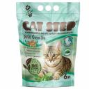 Наполнитель Cat Step Tofu Green Tea растительный комкующийся 6 шт по 6л