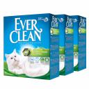 Комкующийся наполнитель Ever Clean Extra Strong бентонитовый, 3 шт по 10 л