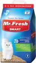 Комкующийся наполнитель Mr.Fresh для длинношерстных, древесный, 4.4 кг, 9 л