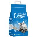 Комкующийся наполнитель Счастливые лапки Комкующийся 10 кг 2 шт., 10л, 2 шт.