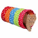 Тоннель Trixie для кошек в горошек 25х50 см флисовый Китай 1 уп. х 1 шт. х 0.38 кг