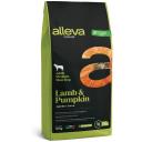 Сухой корм для собак ALLEVA NATURAL (Аллева Натурал), низкозерновой для взрослых собак мелких пород с ягненком и тыквой, 12кг