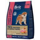 Корм для щенков Brit Premium by Nature, курица 3000 г