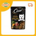Влажный корм для собак Cesar Natural Goodness индейка-зеленый горошек-морковь в желе