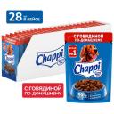 Корм для собак Chappi говядина по-домашнему 28 шт. х 85 г
