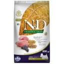 Корм для собак Farmina N&D Ancestral Grain, ягненок, с черникой 800 г