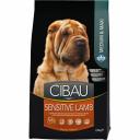 Farmina Cibau Sensitive Lamb Medium/Maxi - 2,5 кг повседневный супер премиум для взрослых с ягненком породы крупного размера мешок Сербия 1 уп. х 1 шт. х 2.5 кг