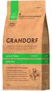 Сухой корм GRANDORF SINGLE GRAIN DOG ADULT MINI для собак ягненок и индейка 1 кг