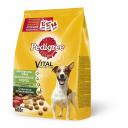 Pedigree полнорационный сухой корм для собак мелких пород, с говядиной - 600 г повседневный эконом для взрослых с говядиной породы мелкого размера Россия 1 уп. х 1 шт. х 0.6 кг