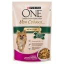 Корм для собак PURINA ONE Моя Собака утка, фасоль, конс. пауч 100г Корм для собак PURINA ONE Моя Собака утка, фасоль, конс. пауч 100г
