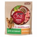 Влажный корм для собак Purina One для активных мелких пород с говядиной 0,085 кг