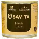 SAVITA консервы для собак «Ягненок» 0,41 кг. х 1 шт.