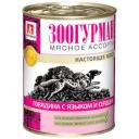 Влажный корм для собак Зоогурман Мясное ассорти с говядной, языком и сердцем 0,75 кг Влажный корм для собак Зоогурман Мясное ассорти с говядной, языком и сердцем 0,75 кг