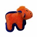 Игрушка-пищалка для собак Chomper Звери суперпрочные с пищалкой, оранжевый, 11 см, 1 шт