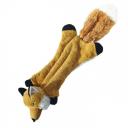 Мягкая игрушка для собак GiGwi Шкурка лисы с пищалками, длина 49 см
