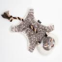 RURRI Игрушка для собак Снежный барс, 33х22х6 см