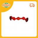 Игрушка для собак Triol Веревка с узлами и мячом, цвета в ассортименте