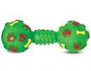 Жевательная игрушка для собак Triol Гантель с лапками и косточками, в ассортименте 14.5 см