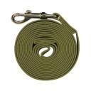 Поводок для собак Gamma Брезентовый 10 м 25 мм хаки