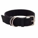 Каскад Ошейник капроновый для собак, обхват шеи 61-73 см, ширина 5 см, черный