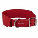 Каскад Ошейник переменной ширины для собак, ширина 4 см, обхват шеи 36-44 см, красный