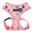 Шлейка для собак PUPPIA "Lady Beetle-A", розовая, XL (Южная Корея)