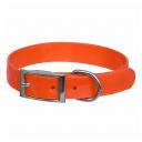Ошейник для животных - Tappi, амуниция - Дельта, из биотана, оранжевый, размер L, 1 шт.