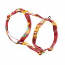 Triol Шлейка для собак нейлоновая Большой секрет, S, обхват груди 40-55 см, ширина 15 мм, красный