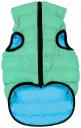 Куртка для собак AiryVest размер L унисекс, голубой, зеленый, длина спины 65 см
