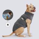 Petmax Куртка светоотражающая для собак, 2XL, серая