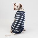 Petmax Свитер в полоску для собак, 3XL, синий (унисекс)