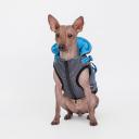 Rungo Попона теплая со шлейкой для собак, XL, черная