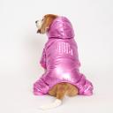 RURRI Комбинезон для собак, 2XL, розовый металлик (девочка)