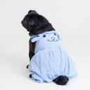 RURRI Платье в клетку для собак, XL, синее