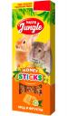 Лакомство для грызунов Happy Jungle prestige Honey Sticks, мед и фрукты, 85 г