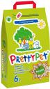 Наполнитель для грызунов PrettyCat Осиновый, впитывающий, 6 л, 2 кг