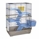 Imac Клетка для грызунов Double 80, 80х485х104 см, темно-серый