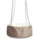 Гамак для крысы, шиншиллы, хорька и других грызунов "Полосатый", цвет: бежевый, размер 25х25х8 см.