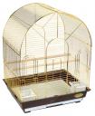 Клетка для птиц Triol 1300G, 52х41х66,5 см, золотая решетка/коричневый поддон