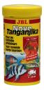 Корм для хищных циклид JBL NovoTanganjika, из рыбы и планктонных животных, хлопья, 1 л
