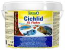 Корм для всех видов цихлид Tetra Cichlid XL, хлопья, 10 л