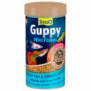 Tetra Guppy MiniFlakes корм для живородящих рыб и гуппи мини-хлопья, 250 мл