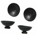 Присоска для аквариумного оборудования AQUAEL AQ-100492, набор 4 шт. 4 шт. черный 3.6 см 3.6 см