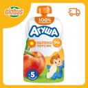 Пюре Агуша яблоко-персик с 6 месяцев